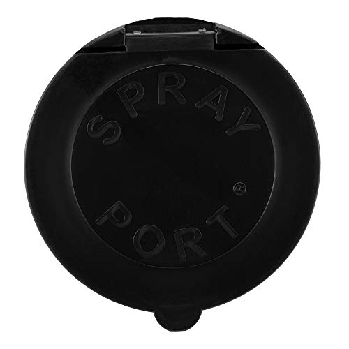 RecPro RV Exterior Spray Port, Black — image 6