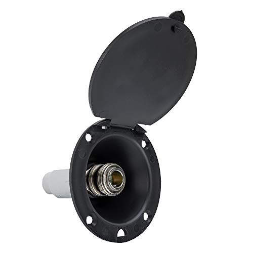 RecPro RV Exterior Spray Port, Black — image 4