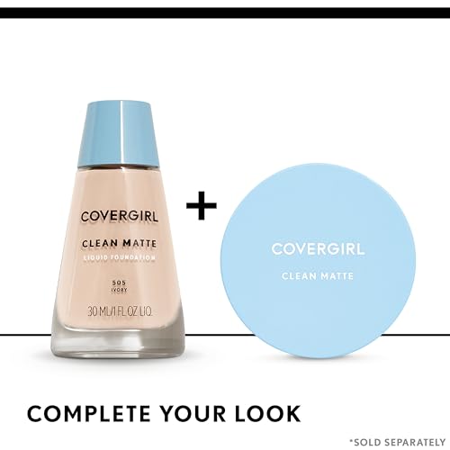 COVERGIRL Clean Matte Pressed Powder — Soft Honey — image 9