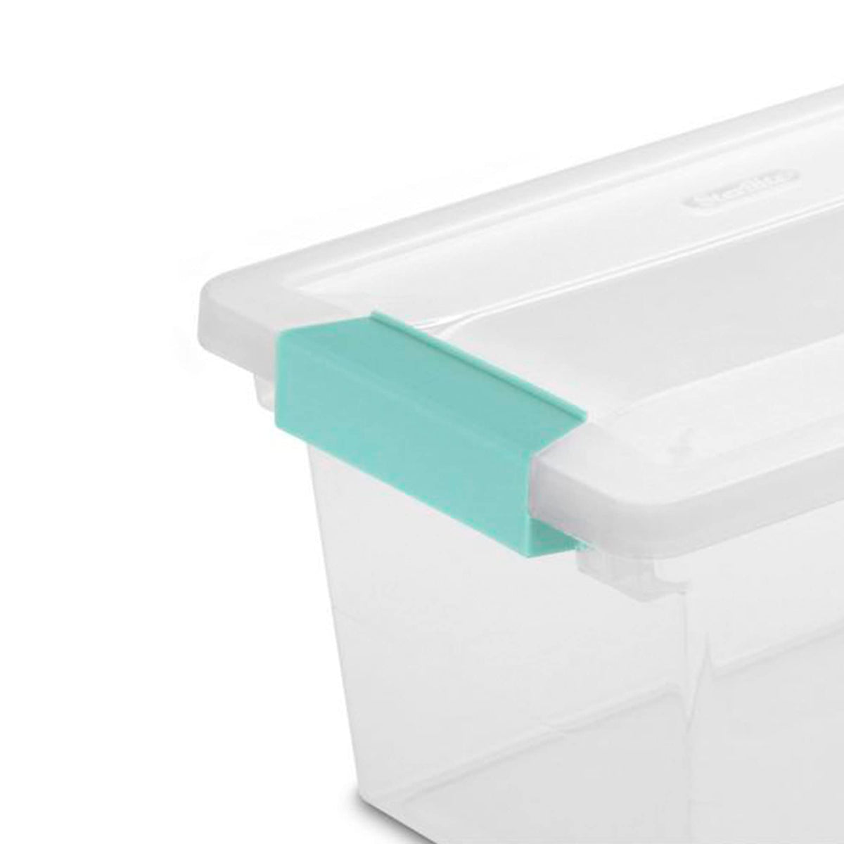 Sterilite Medium Clip Box with Latching Lid, Clear — image 5