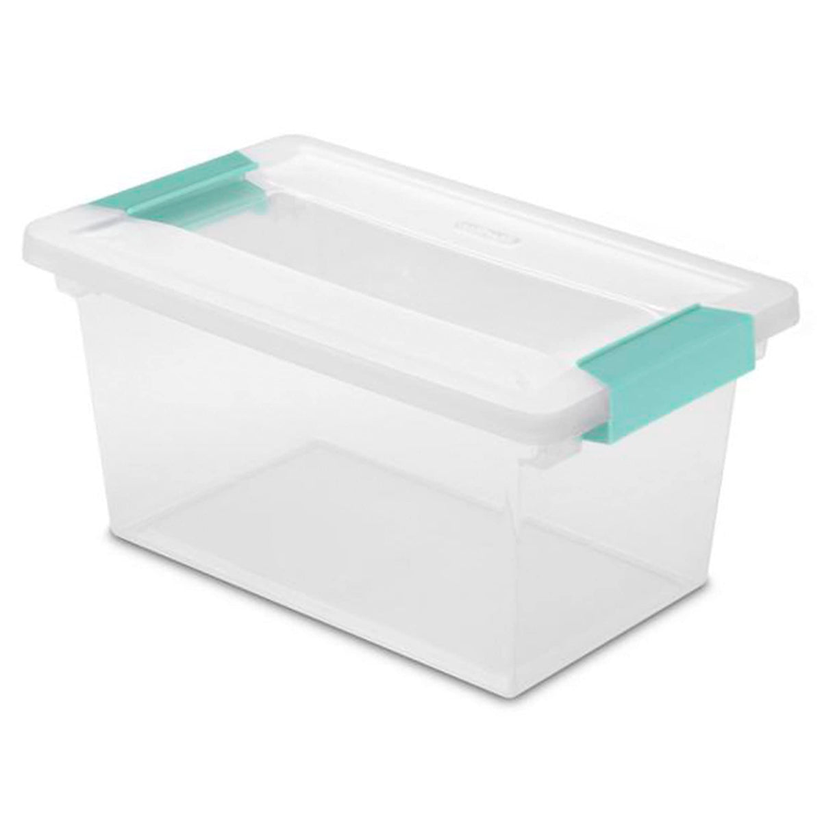 Sterilite Medium Clip Box with Latching Lid, Clear — image 3