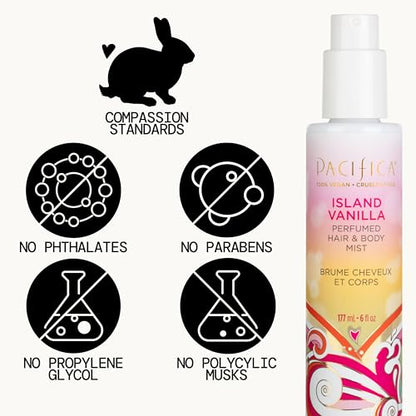 Pacifica Island Vanilla Hair & Body Mist, 2 fl oz — image 10