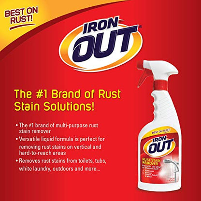 Iron OUT Rust Stain Remover Spray Gel, 16 oz — image 8