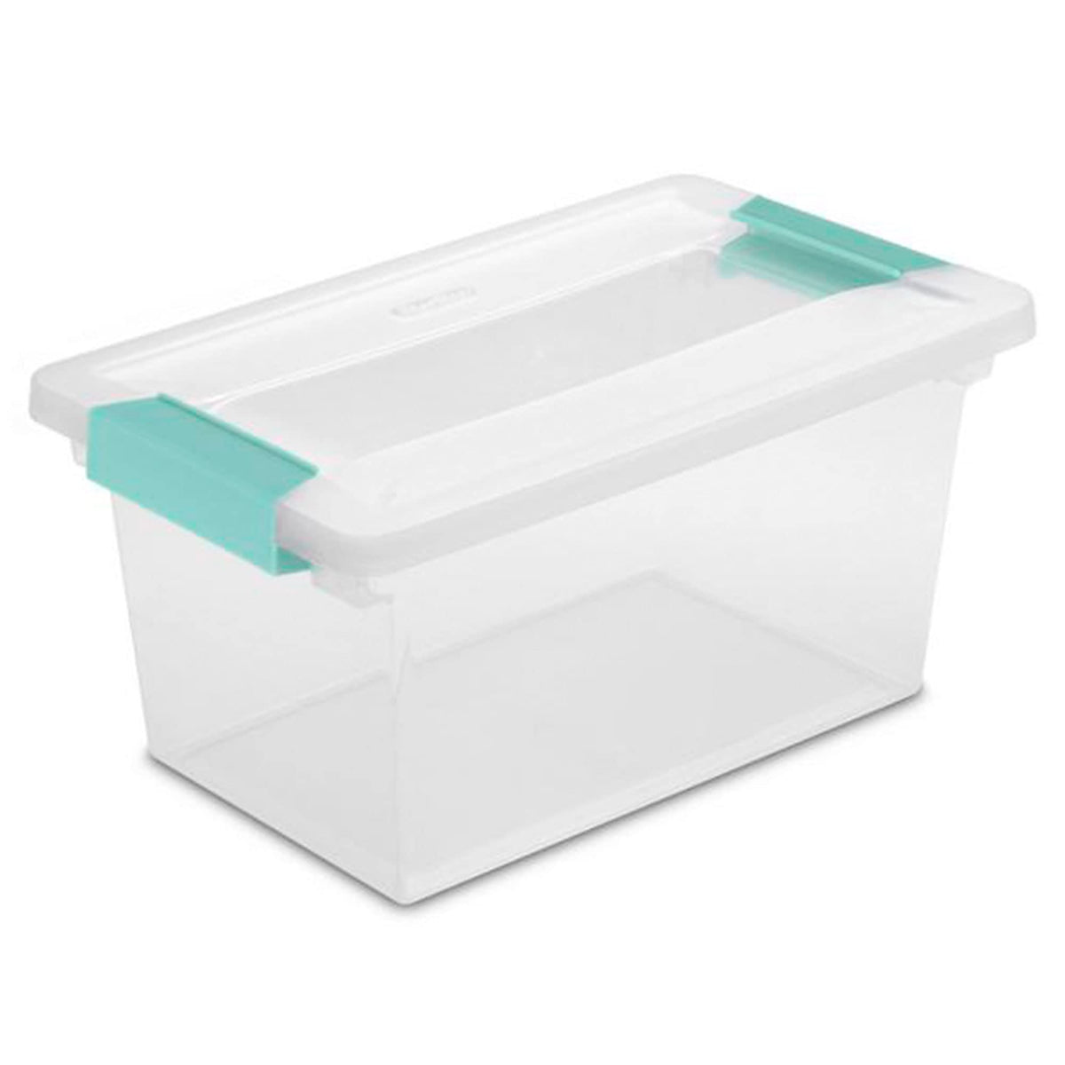 Sterilite Medium Clip Box with Latching Lid, Clear