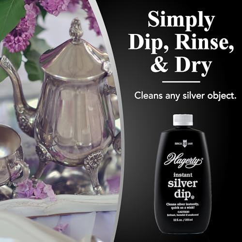 Hagerty Instant Silver Dip Tarnish Remover, 12 oz — image 4