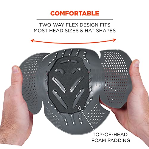Ergodyne Skullerz 8945F(x) Bump Cap Insert, Charcoal — image 14