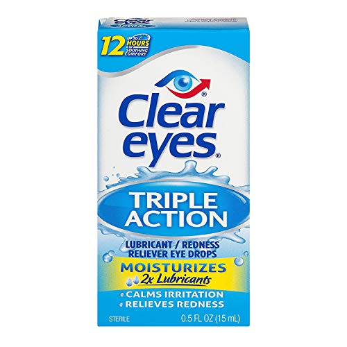 Clear Eyes Triple Action Relief Eye Drops — 3 Pack — image 2