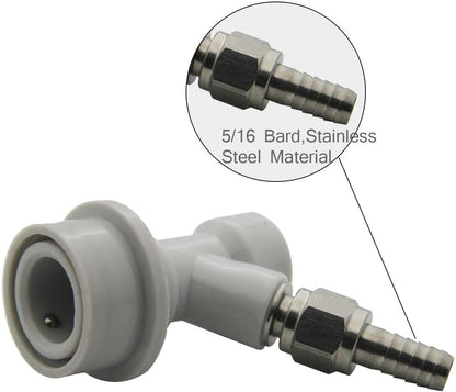 LUCKEG Ball Lock Keg Post Set with MFL Swivel Nuts — image 4