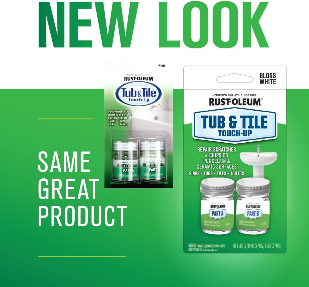 Rust-Oleum Tub & Tile Touch-Up 2-Step Kit — image 3
