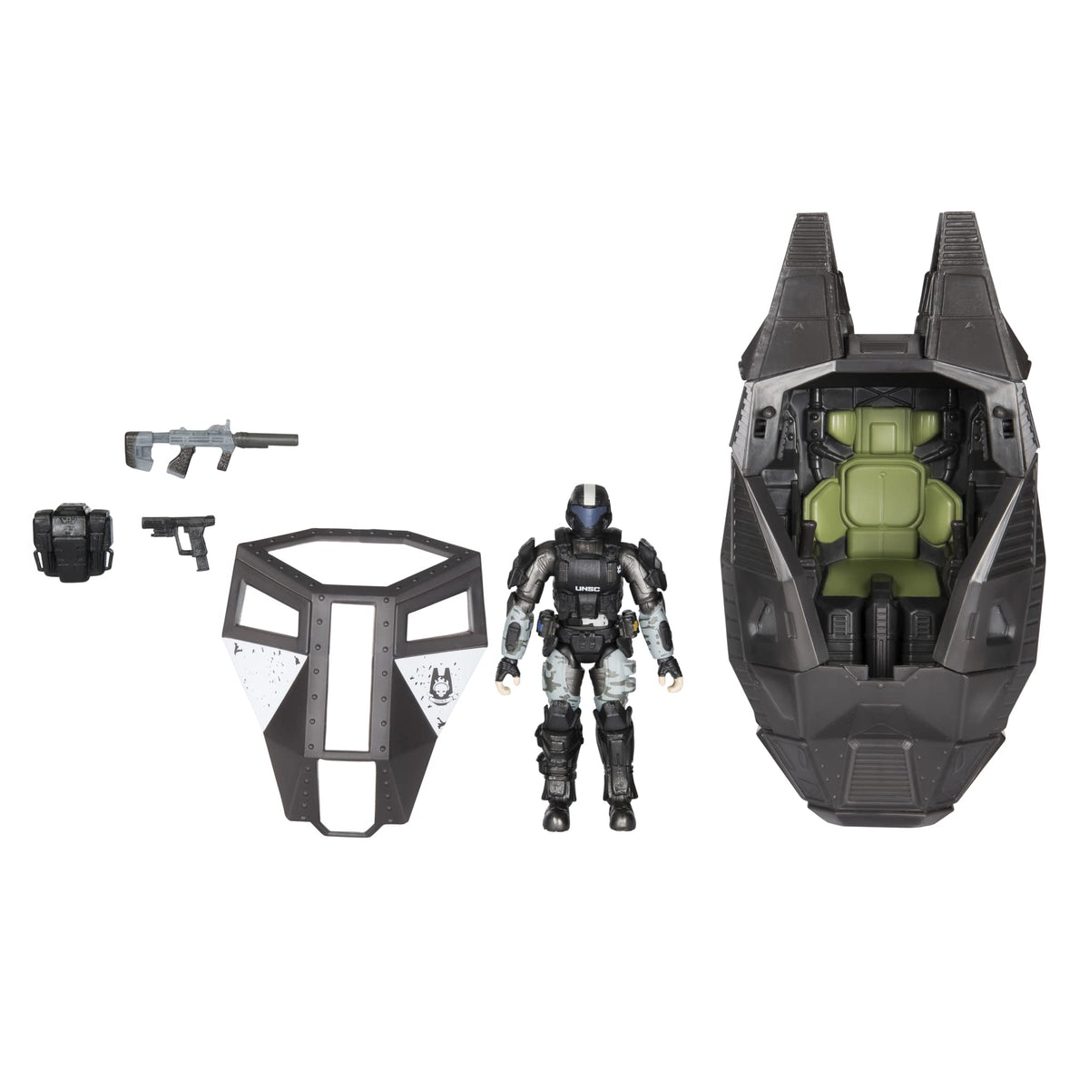 World of HALO ODST Drop Pod with Rookie Figure, 4 in — image 5