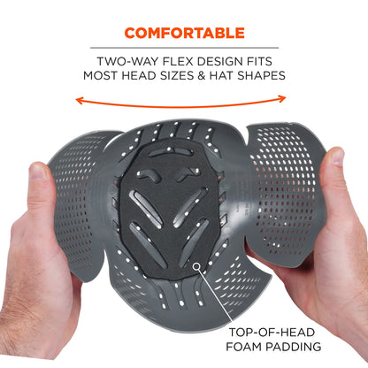 Ergodyne Skullerz 8945F(x) Bump Cap Insert, Charcoal — image 13