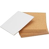 JAPCHET Self-Adhesive Cork Squares, 4×4 in — 200 Pack