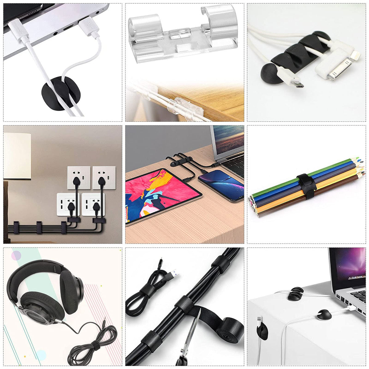 Cable Management Organiser Kit — 192 Pieces — image 11