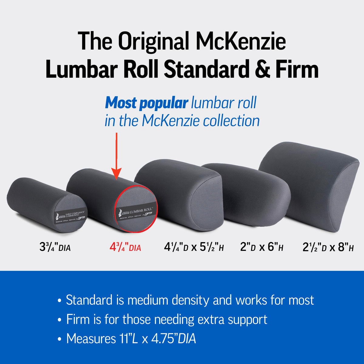 OPTP The Original McKenzie Lumbar Roll — Standard — image 9