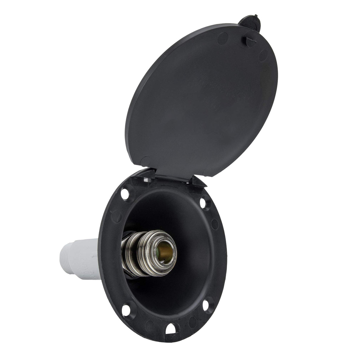 RecPro RV Exterior Spray Port, Black — image 3