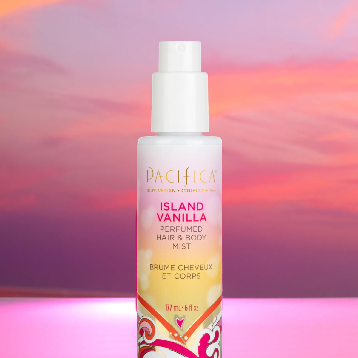 Pacifica Island Vanilla Hair & Body Mist, 2 fl oz — image 25
