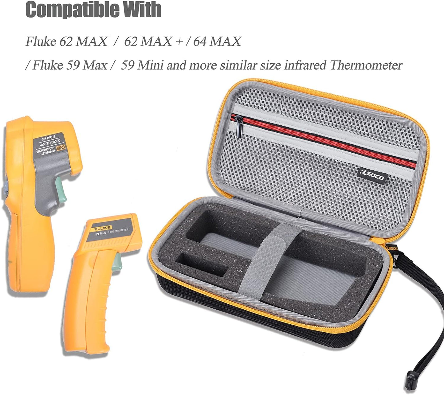 RLSOCO Hard Case for Fluke Infrared Thermometers — image 4
