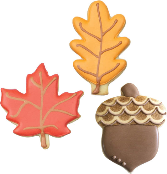Ann Clark Fall Leaves Cookie Cutters — 3-Piece Set — image 2