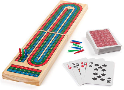 Solid Wood Folding Cribbage Set — image 2