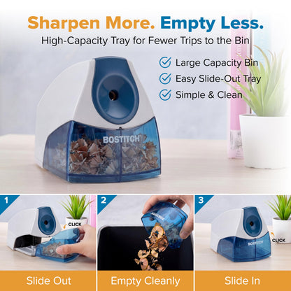 Bostitch Office Electric Pencil Sharpener, Black — image 3