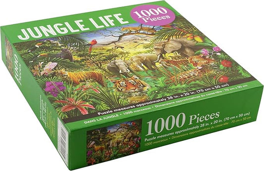 Peter Pauper Press Jungle Life 1000-Piece Jigsaw Puzzle