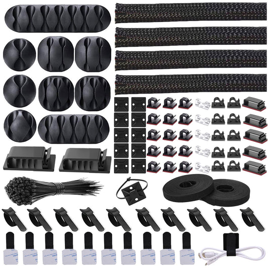 Cable Management Organiser Kit — 192 Pieces