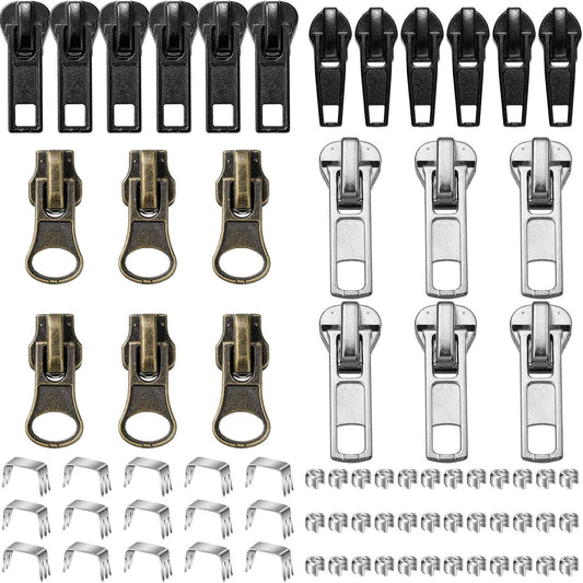 WILLBOND Zipper Repair Kit — 69 Pcs, #5 & #7 Sliders