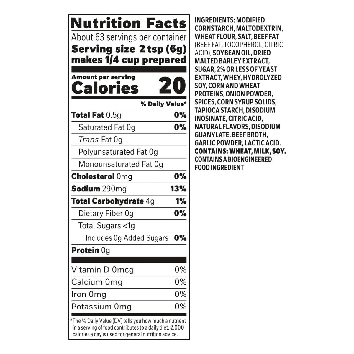 Trio Brown Gravy Mix, Just Add Water — 13.37 oz — image 3
