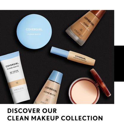 COVERGIRL Clean Matte Pressed Powder — Soft Honey — image 12