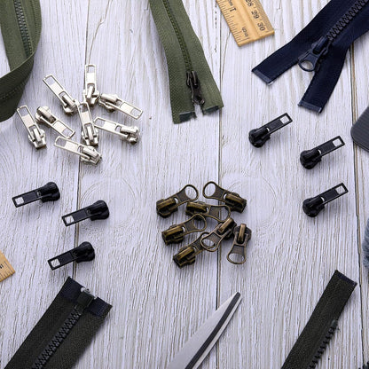 WILLBOND Zipper Repair Kit — 69 Pcs, #5 & #7 Sliders — image 3