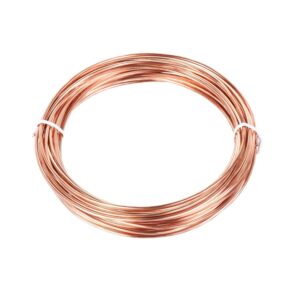 uxcell Refrigeration Tubing 2mm OD x 1mm ID x 24.5Ft Length Copper Tubing Coil