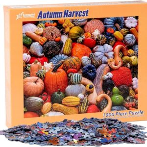 Vermont Christmas Company Autumn Harvest Jigsaw Puzzle 1000 Piece